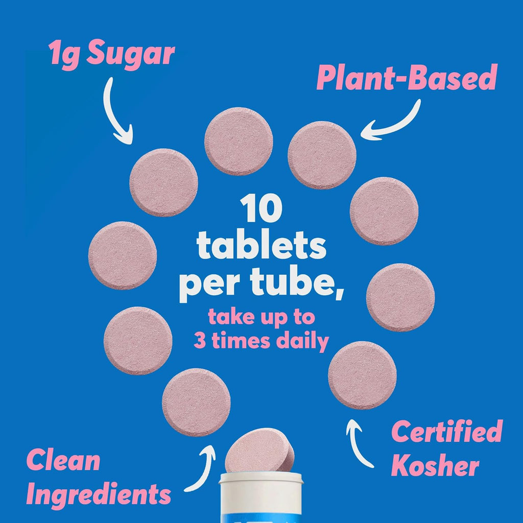 Nuun Sport Electrolyte Tablets – 4 Flavour Variety Pack – 40 Servings