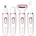 4 in 1 Electric Razor for Women Hair Trimmer White